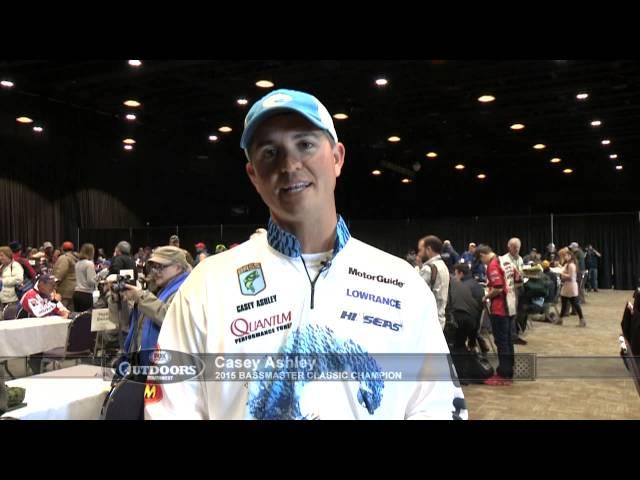 Fox Sports Outdoors Ask the Pro - Casey Ashley Tells How to Catch Bass After Spawn