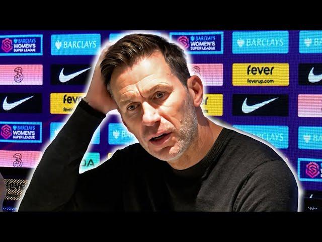 Gareth Taylor post-match press conference | Chelsea Women 2-0 Manchester City Women