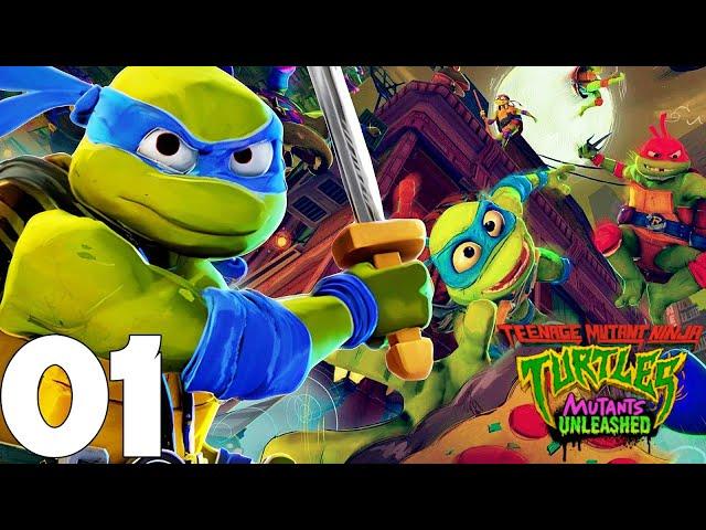 Teenage Mutant Ninja Turtles: Mutants Unleashed ∣ INTRO ∣ HD PC Gameplay ∣ NO Commentary - PART 1