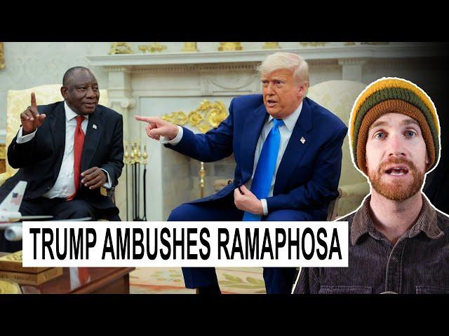 Trump Ambushes Ramaphosa, Team South Africa Survives // The Corder Report