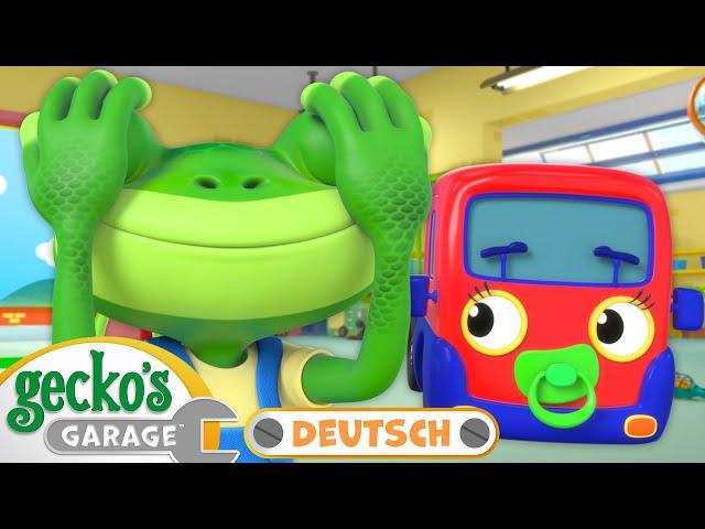 Buntes Mechaniker-Versteckspiel | 90-minütige Zusammenstellung｜Geckos Garage Deutsch für Kinder️