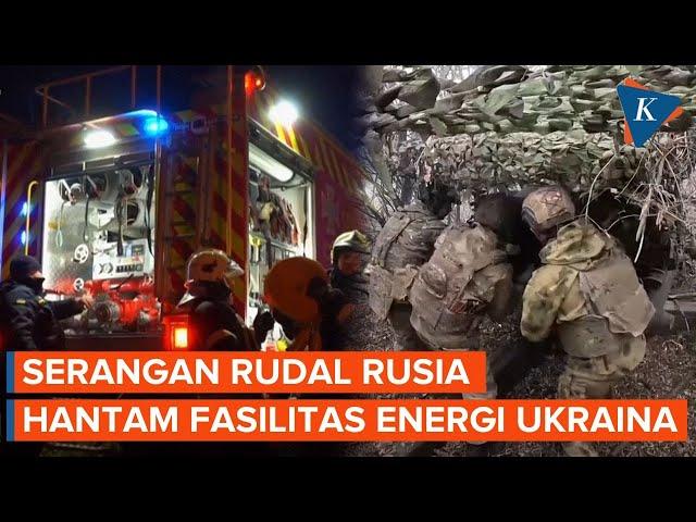 Rusia Luncurkan Serangan Rudal Skala Besar ke Fasilitas Energi Ukraina