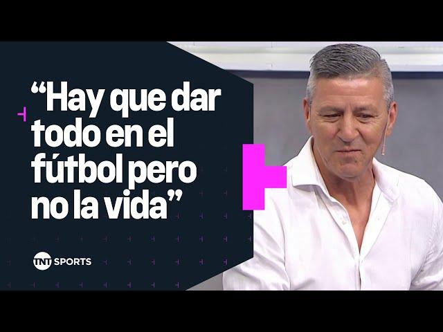 Pedro Damián Monzón: "Hay que dar todo en el fútbol pero no la vida"