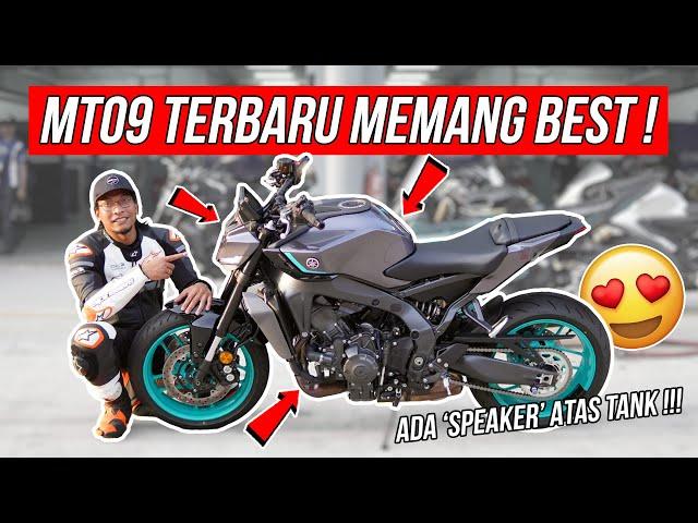 FUN GILA... GARANG PULAK TU | 2024 YAMAHA MT09 V4 | FIRST RIDE SEPANG CIRCUIT