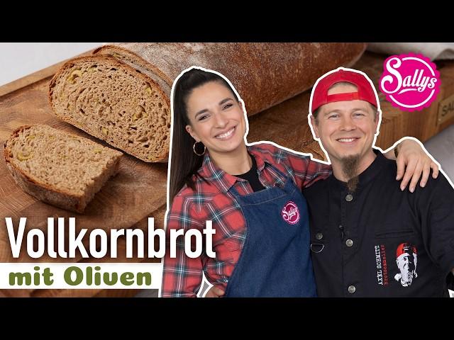 Eigenes Brot wie vom Bäcker / saftiges Oliven Brot mit Axel Schmitt