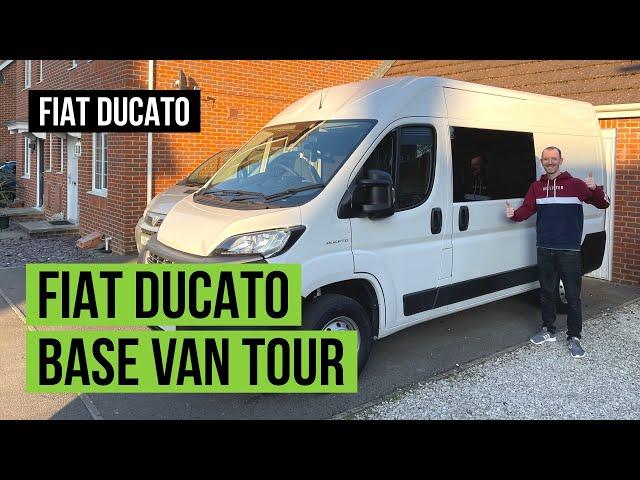 Fiat Ducato Base Van Tour | UK Self-Build Campervan Conversion