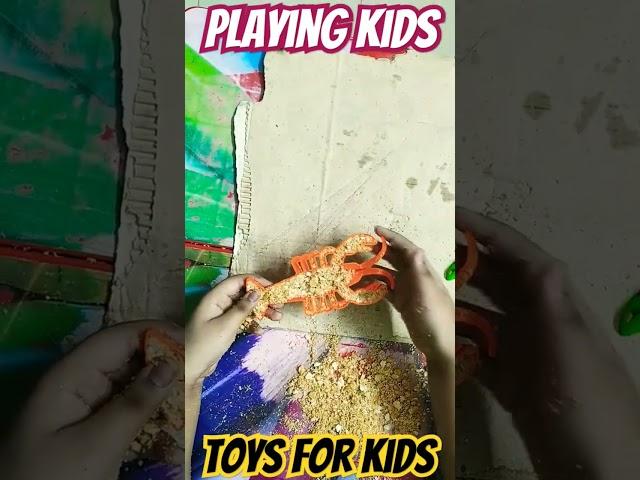 Kids play time with toys ‍️