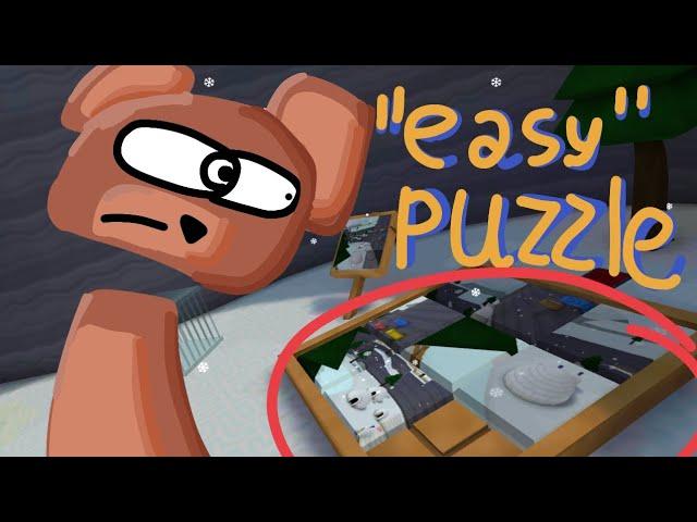 A simple puzzle in a super bear adventure  animation