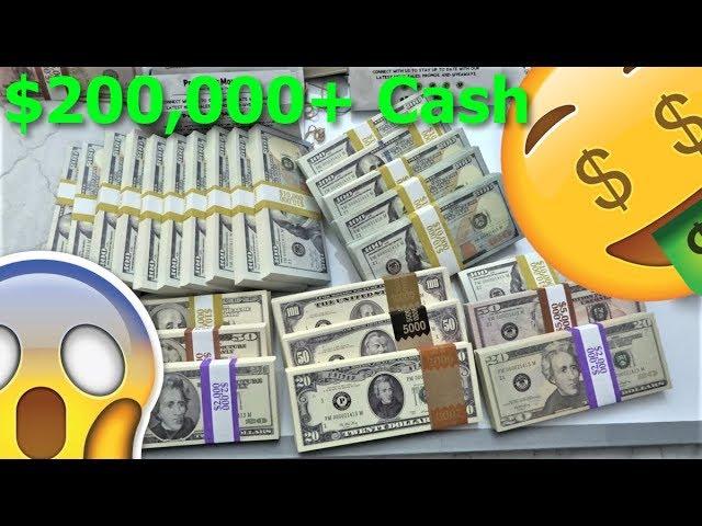 SOMEONE SENT ME OVER $200,000 CASH!!! OMG!!! 