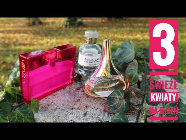 3 świeże kwiaty na dzień  #perfumykwiatowe #anecznik #butelczyny #perfumy