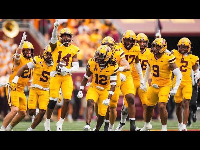 Highlights: Gopher Football Shuts Out Nevada