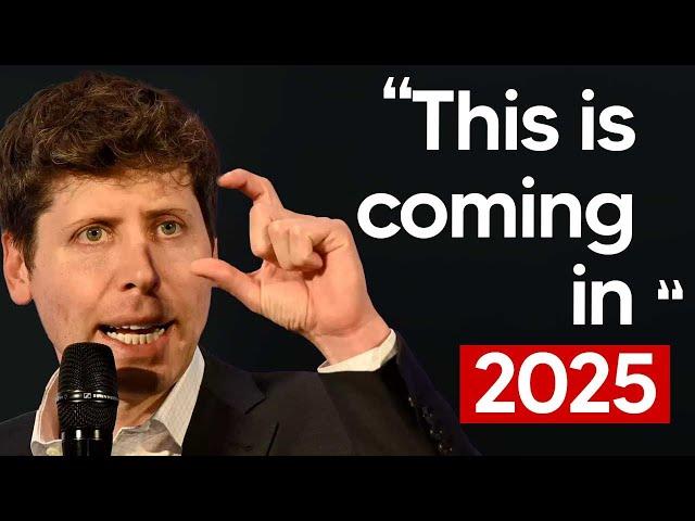 Sam Altman Reveals A.I In 2025 - (2025 AI Predictions)