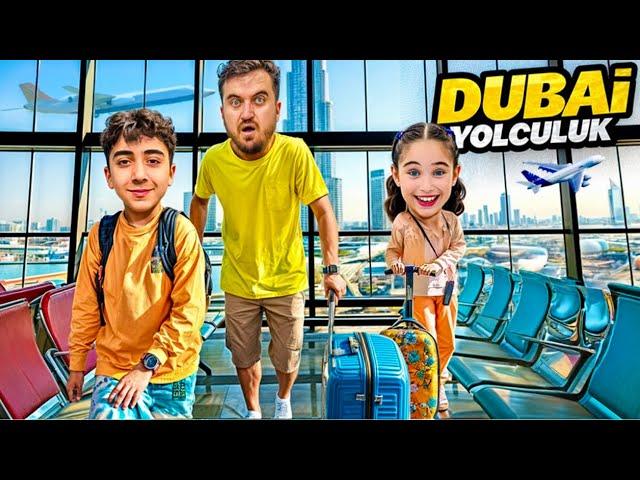 ELİF SİNEM DUBAİ YOLCULUK VLOG !! UÇAKTA NELER OLDU ??