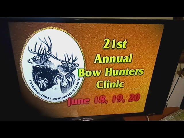 Anderson Archery Bowhunters clinic TV commercial 1990s