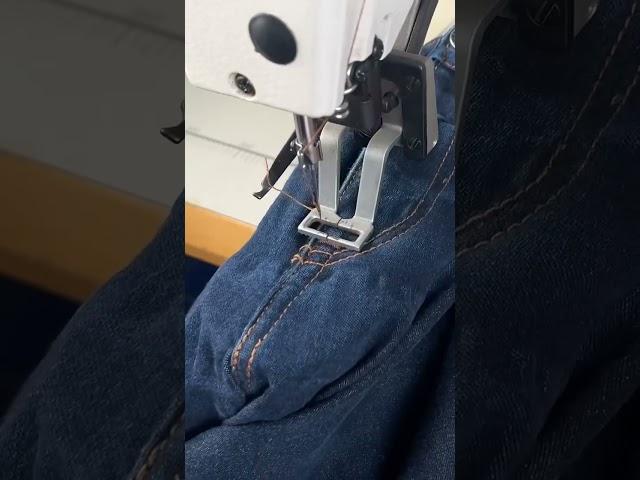 Bartack machine #technology #fashion #garments #manufacturingtechnology #sewing #garmenttechnology