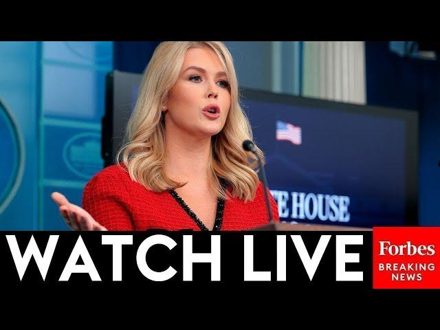 WATCH LIVE: Karoline Leavitt Holds A White House Press Briefing