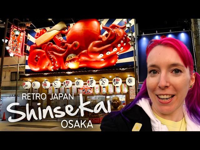 A Walk around SHINSEKAI, Osaka  + Tsutenkaku Tower Observation Deck