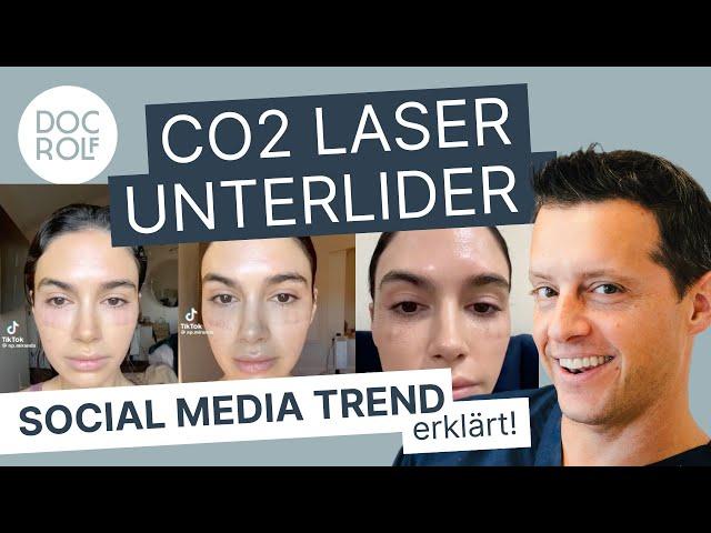 CO2 LASER für STRAFFE UNTERLIDER, funktioniert das?! Dr. Rolf Bartsch