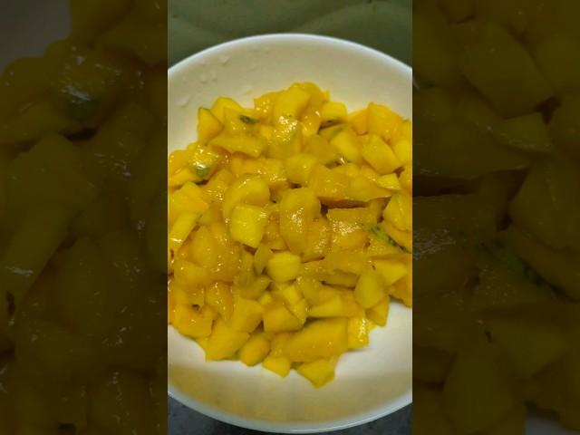 Simple Mango Dessert  #mangopuddingrecipe #easydessert