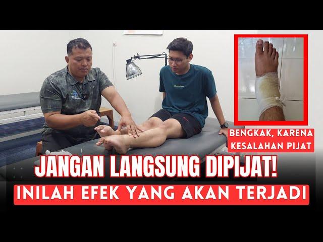 MCO ARIF - JANGAN LANGSUNG DIPIJAT KETIKA MENGALAMI CEDERA! NANTI SEPERTI INI