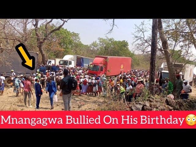 WATCH! Mnangagwa Bullied On His Birthday