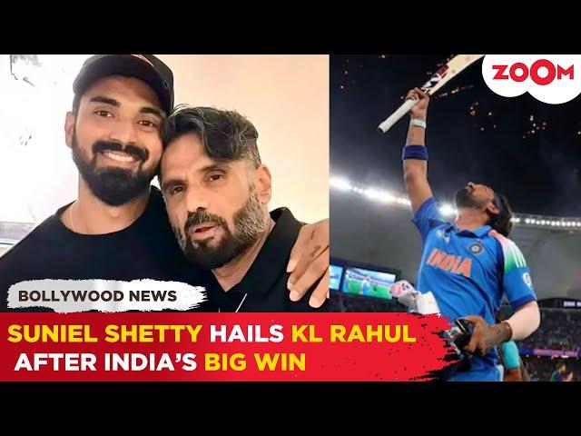 Suniel Shetty APPLAUDS son-in-law KL Rahul’s Performance in India’s Champions Trophy WIN!