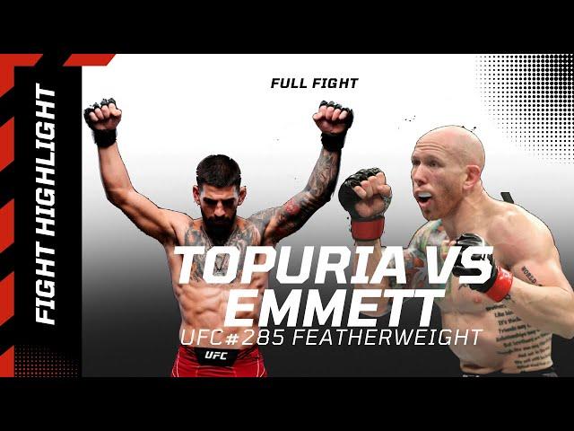 TOPURIA VS EMMETT | FULL HIGHLIGHTS