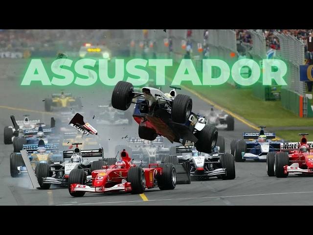 Os 10 Acidentes Assustadores da Fórmula 1