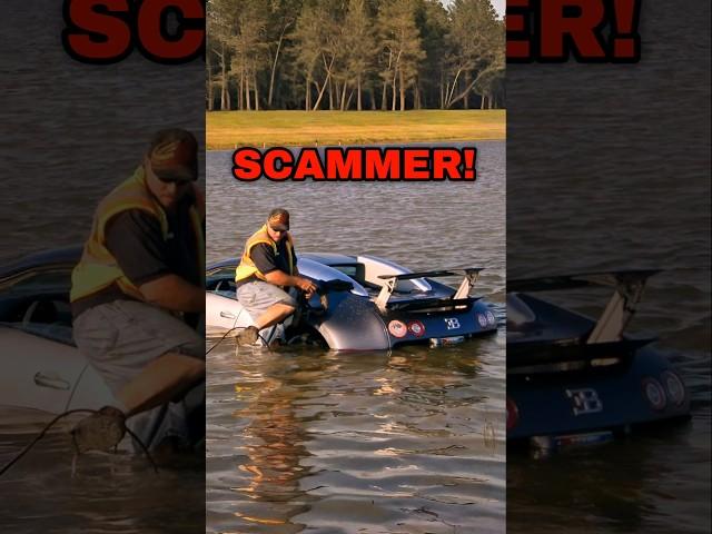 Bugatti Veyron Insurance Fraud! #crash #scam