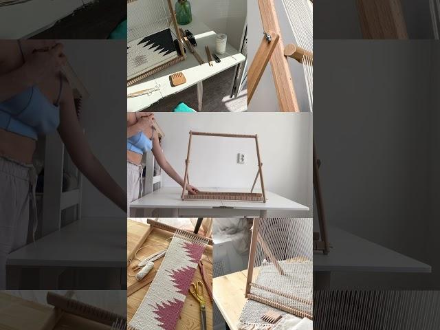 Кто хочет ткать? Я могу научить. #рукоделие #loom #ткачество #diy #weaving #мастеркласс