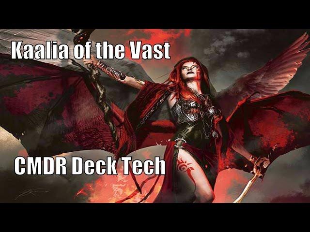 Mark Purvis' Kaalia of the Vast CMDR Deck [EDH / Commander / Magic the Gathering]