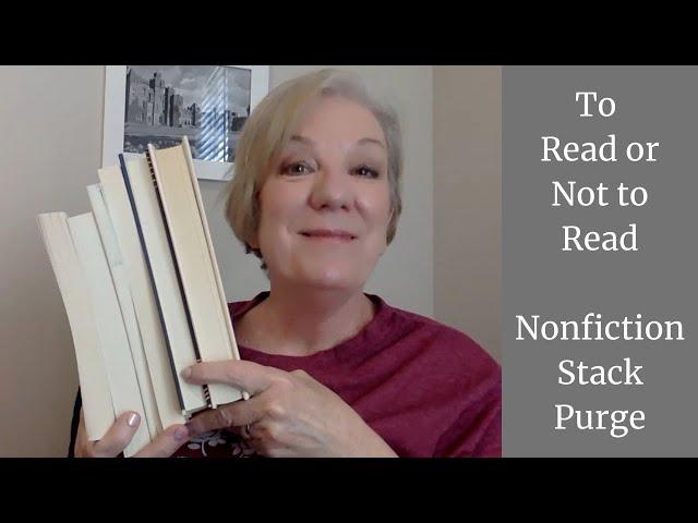 To Read or Not To Read | Nonfiction Book Purge