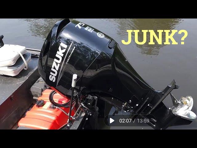 FIRST Trip with Suzuki 75hp Outboard