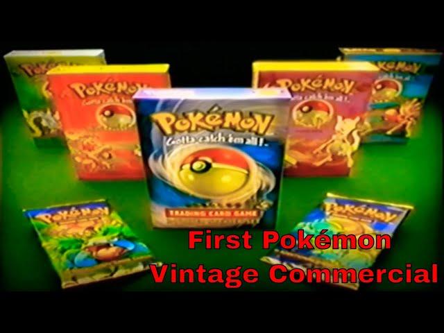 First Pokémon Trading Card Game Commercial - 1999 - Wizards of The Coast