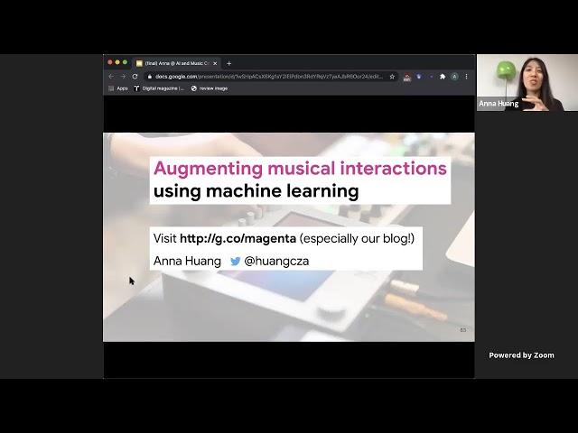 AI Music Creativity 2020 Spotlight: Anna Huang (Google)