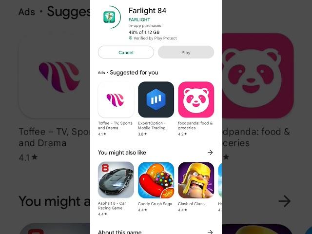 Farlight 84 in playstore #viral