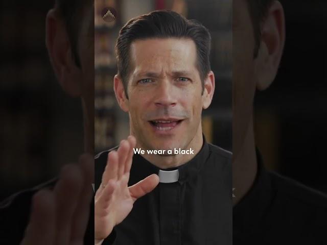 Why Do Priests Wear Black? (Fr. Mike Schmitz) #shorts