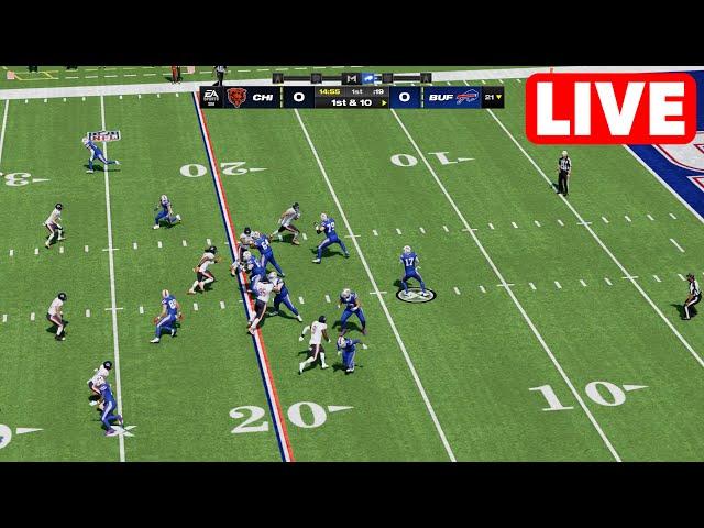 NFL LIVE Chicago Bears vs Buffalo Bills | Preseason Week 1 - NFL Full Game 10th August 2024 NFL 24