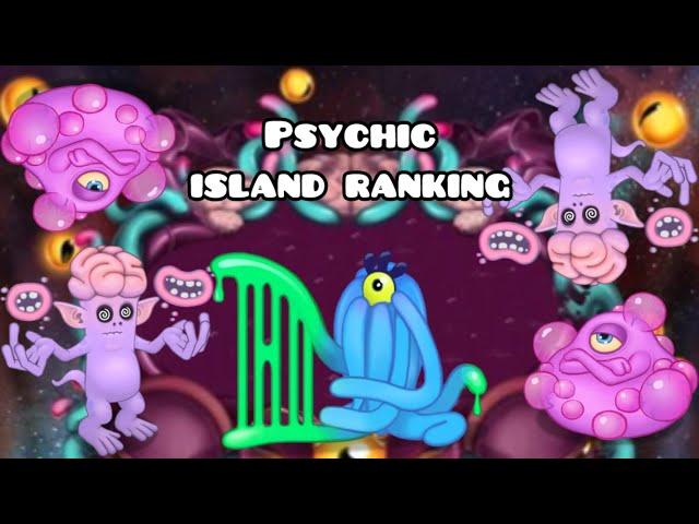 Ranking All Psychic Island Monsters! [Remastered] (My Singing Monsters)