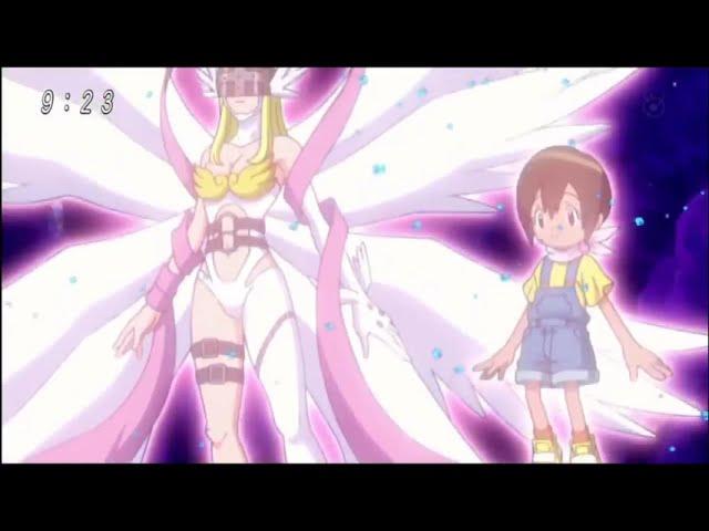 Tailmon Digivolves to Angewomon for the first time (Episode 35) | Digimon Adventure: (2020)