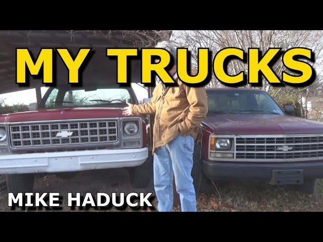 My masonry work trucks (Mike Haduck)