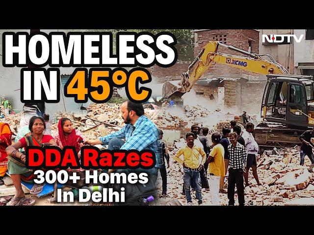 Delhi Slum Demolition | Slum Demolition Drive In Delhi's Govindpuri Leaves Hundreds Homeless