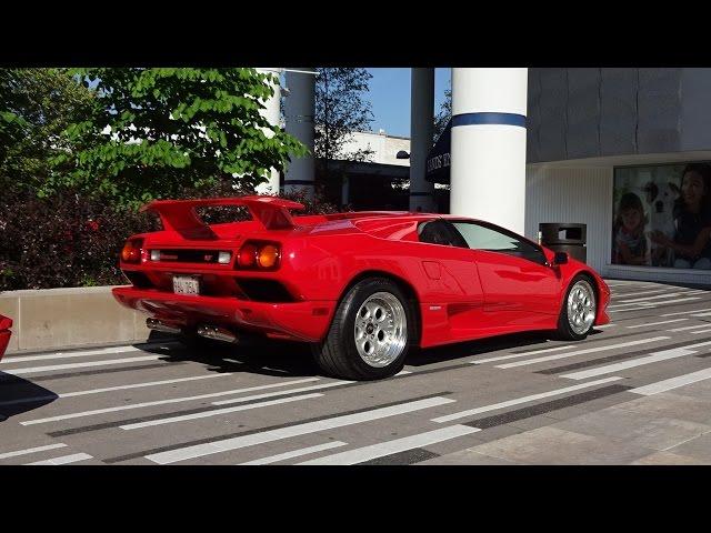 1994 Lamborghini Diablo VT Coupe in Red Paint & Engine Start Up on My Car Story with Lou Costabile