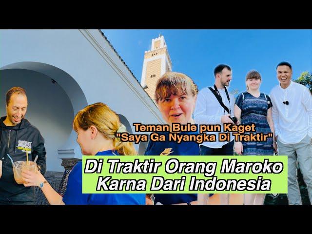 Part 3 Orang Maroko ini langsung berubah setelah tau saya dari Indonesia 