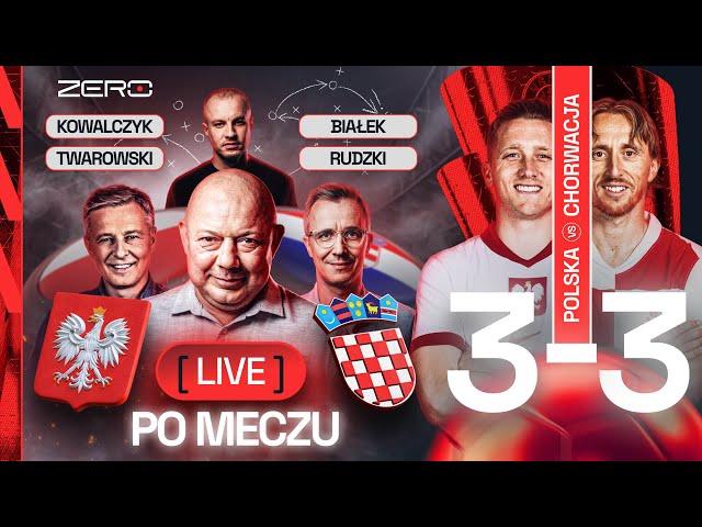 POLSKA REMISUJE Z CHORWACJĄ 3-3  KOWAL, RUDZKI, TWAROWSKI, BIAŁEK - LIVE PO MECZU