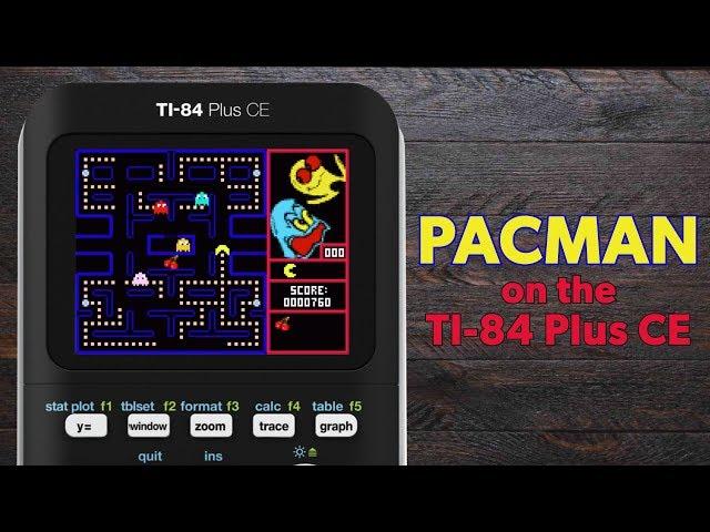 How to Play Pacman on the TI-84 Plus CE