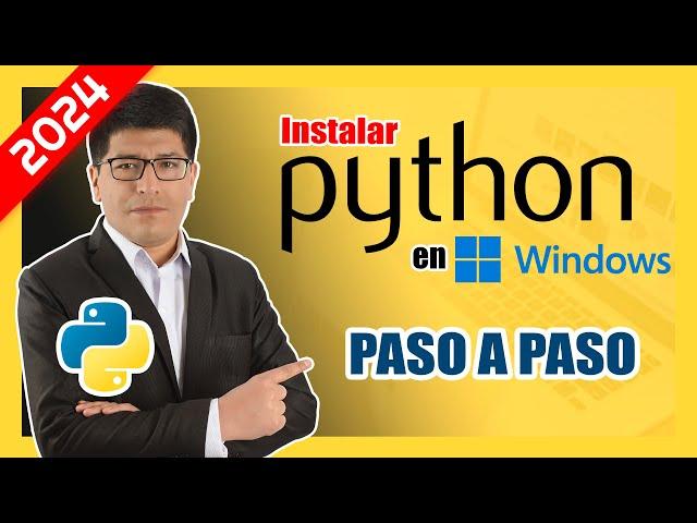 Cómo DESCARGAR e INSTALAR PYTHON en Windows 11 (PASO A PASO) - 2024