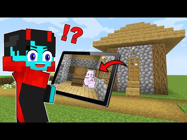 Using Cameras To Cheat in Minecraft Hide And Seek!