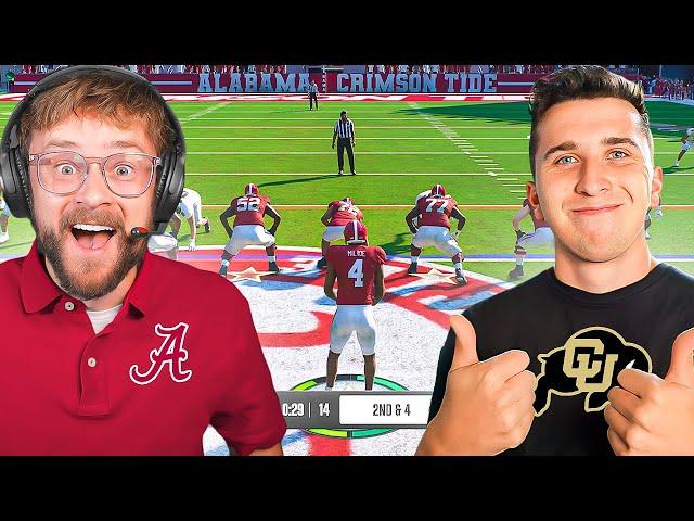 The Craziest CFB 25 Game Ever vs TDBarrett!