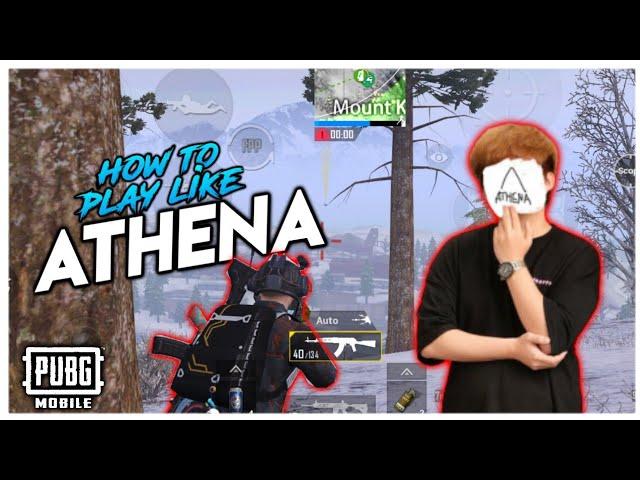 How to play like ATHENA GAMING  | guide to become noob to pro Pubg mobile